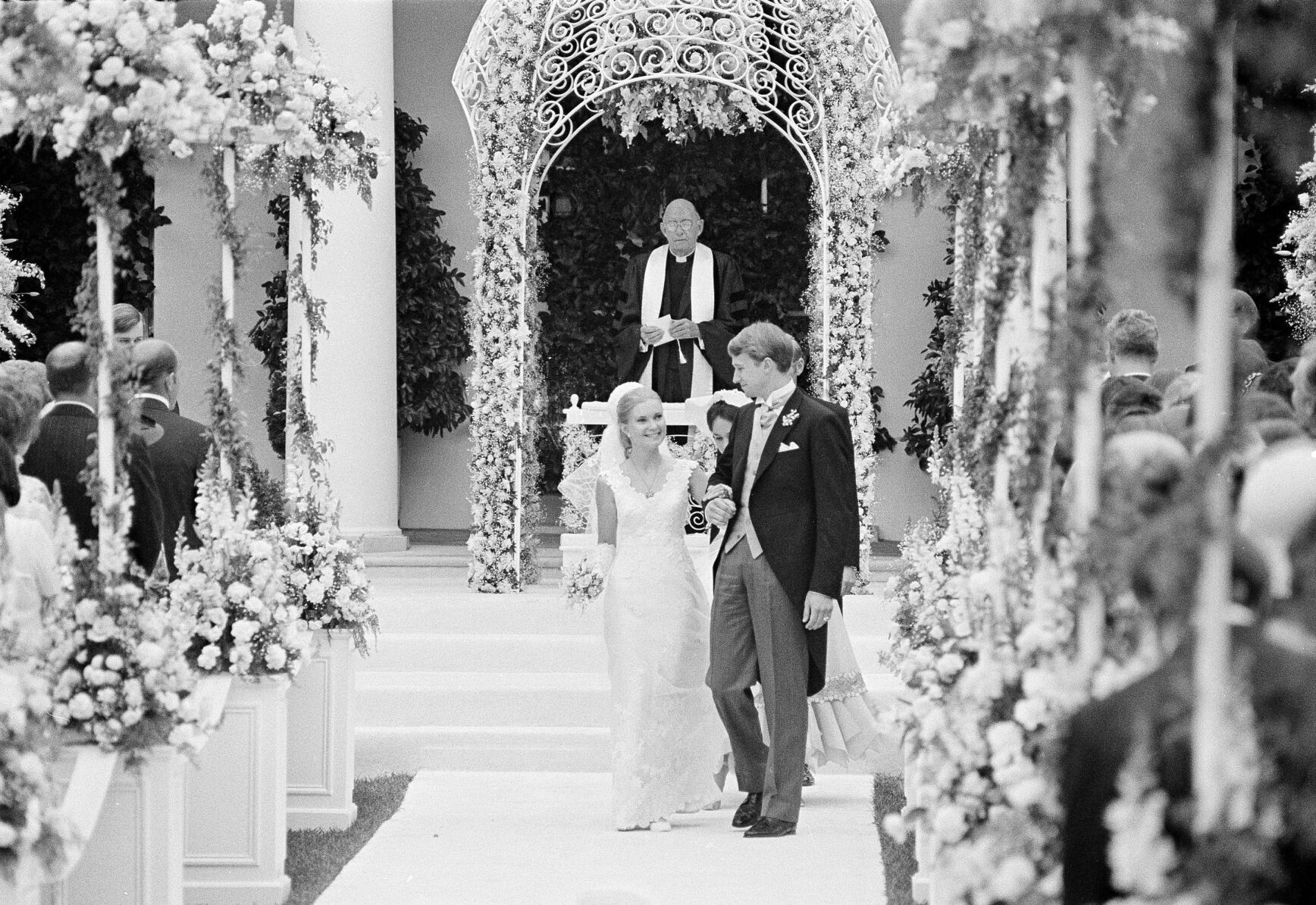 1971: Tricia Nixon and Edward F. Cox